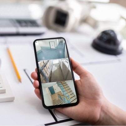 Jackson security camera feed on cell phone